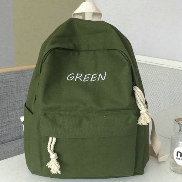 mochila verde militar