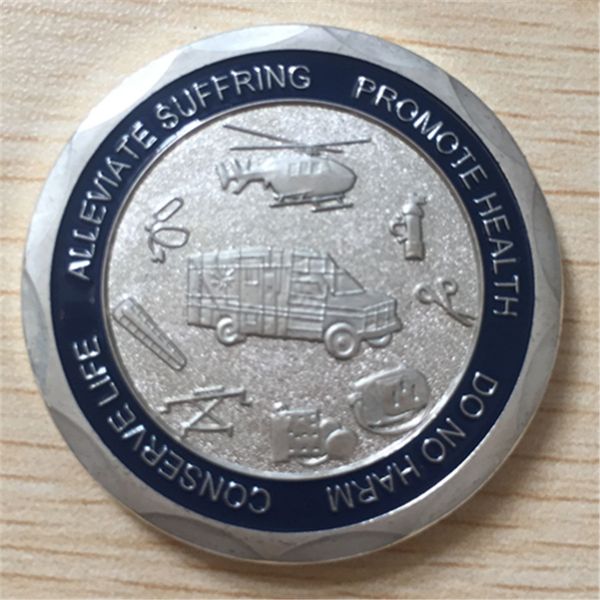 

50pcs/lot,emergency medical services - ems challenge coin