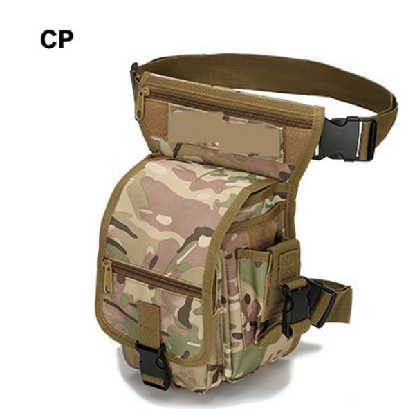 

outdoor sports bag tactical airsoft hiking camouflage 1000d multi-function tactical belt leg bag for camping hunting camping climbing