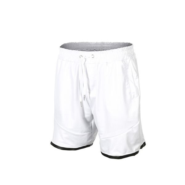 

2018 men sports shorts summer solid gym training fitness running athletic sportswear active wear, Black;blue