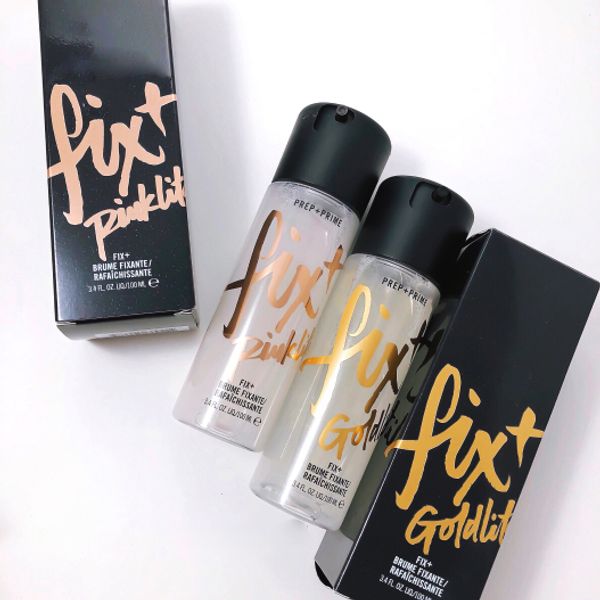 

prep + prime fix matte fix goldlite fix pinklite shimmer setting spray long lasting moisturizing primer 100ml