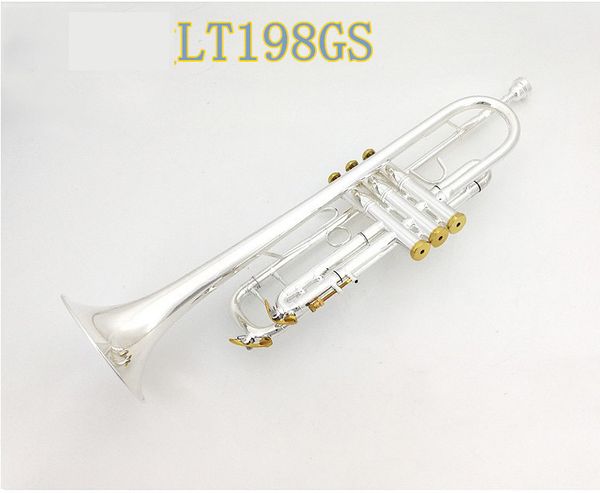 

professional brand silver lt198gs trumpet musical instruments supply