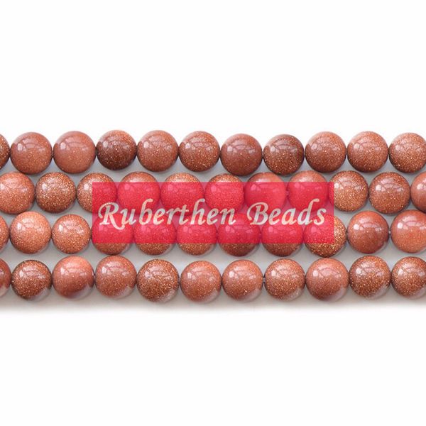 

nb0013 wholesale high quantity natural gold sand beads diy jewelry accessory trendy loose stone round beads for make jewelry