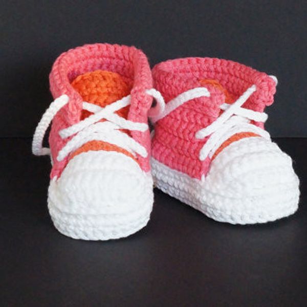 

handmade baby boys crochet booties knitted sport shoes soft sole indoor casual shoes cotton