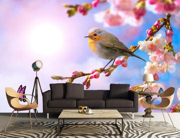 

весенние цветы, радость, цветы персика, цветущий фон, декоративная живопись