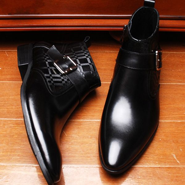 Gorgeous Braun Großhandel Leder Größe Auf 61 Stiefel 44 Von Aus Wies Martin Schwarz Echtem Shop120 Friseur Herren 38 Stiefeletten OX8wkP0n