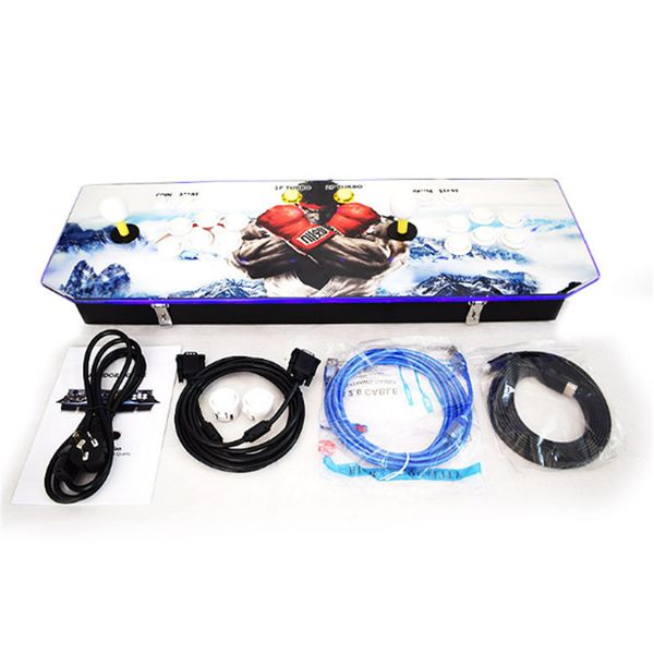 Pandora 5S Can Can Man 1299 в 1 Home Jamma 2 Players Arcade Plastic Console с Game Board HD VGA USB