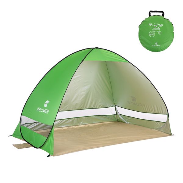 

200*120*130cm outdoor tents automatic instant -up portable beach tent anti uv shelter camping fishing hiking picnic tools