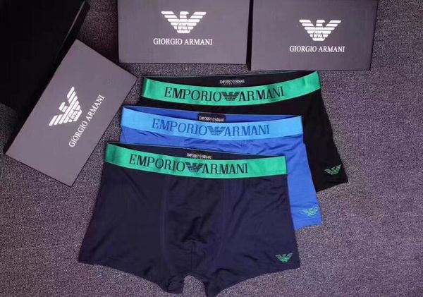 

brand men underwear fashion mens boxers underwear men boxer short male cueca male underpants 3 colors, Black;white
