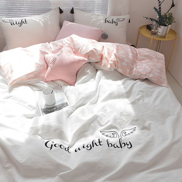100 Coon Good Night Duvet Cover Set Twin Queen King Gilrs Soft