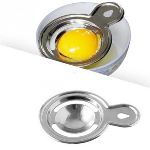 

stainless steel egg white yolk filter separator cooking tool kitchen gadget