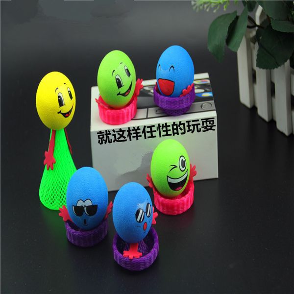 

12pcs funny spring toy happy birthday party kids gift emoji party favors for girl boy