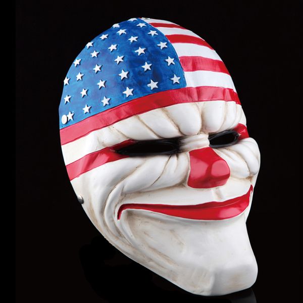 

Онлайн PAYDAY 2 Даллас Маска Хейст Джокер Костюм Реквизит Коллекция Косплей Маска-L1