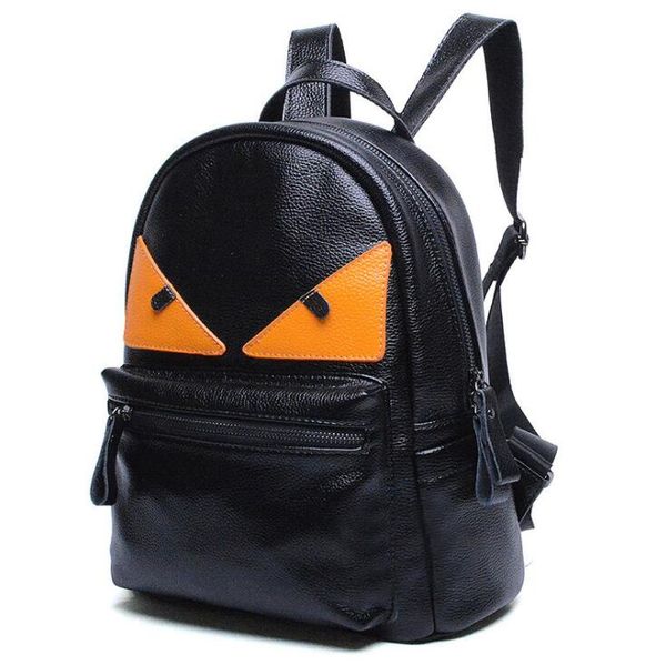 

cowhide genuine leather backpack leisure backpack lady bag travel bag small big capacity handbag woman bag backpack style fashion bags vca56