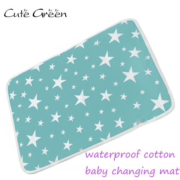 Baby Cotton Changing Mat Portable Foldable Washable Infants