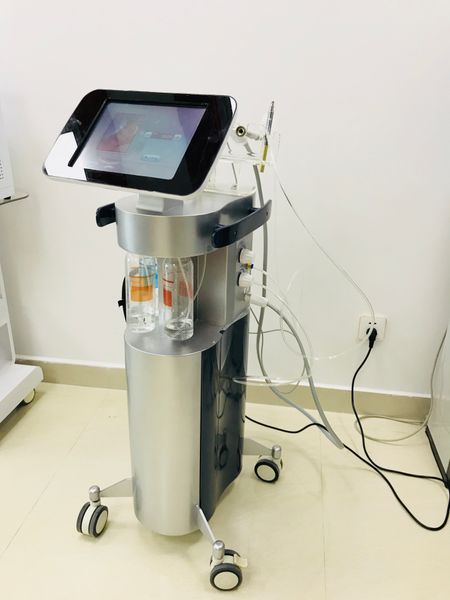 

sale ice hammer face lift clean multifunction portable rf beauty system blackhead vacuum hydro facial machine for dine for skin rejuvenation, Black;white