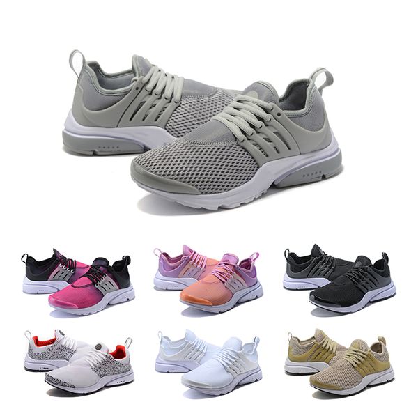 

nike air Новый PRESTO BR QS Breathe Yellow Black White Mens prestos Обувь Кроссовки Женская Кроссовки Мужская Спортивная Обувь для тренера обуви для обуви36-46