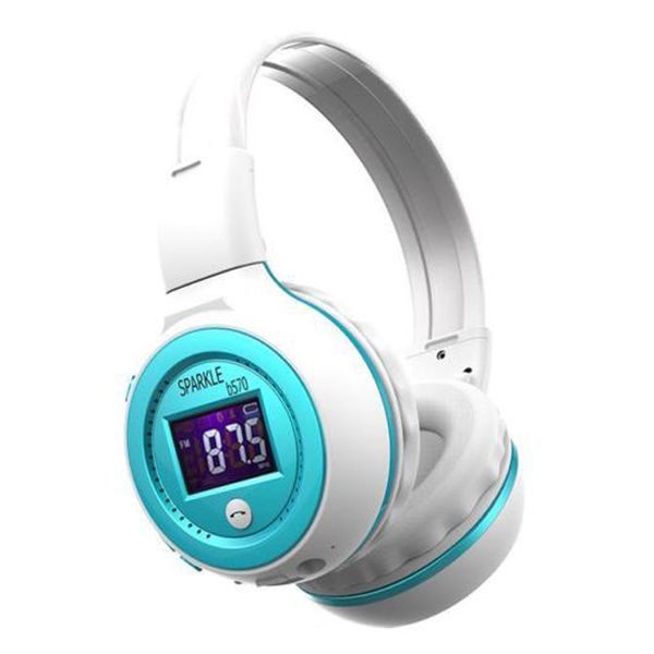 

Zealot B570 Bluetooth earphone Wireless Stereo Headphone Stereo Handsfree Headband Earphone With Mic, FM Radio, TF Card Slot retail box 2018