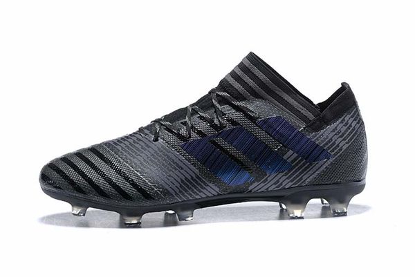 

2018 высокое качество AAA + футбольные бутсы черные цвета Nemeziz 17 360Agility футбольные бутсы 100% оригинальные Messi футбольные бутсы