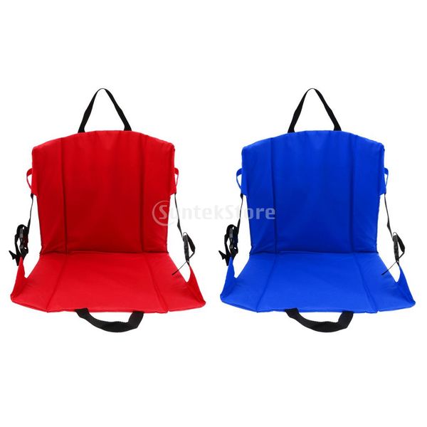 Folding Portable Padded Moisture Proof Chair Seat Cushion Back