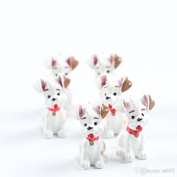 

cute spotted puppy ornament cartoon portable animals home table decor diy creative gift toy small practical 0 6mj cc