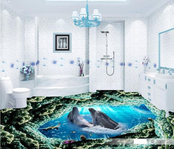 

modern wallpaper for living room 3d underwater world floor tiles mural 3d wallpaper 3d wall papers for tv backdrop