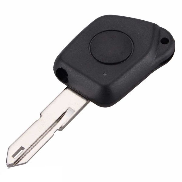 

car 1 buttons uncut blade remote key shell for peugeot 205 405 406