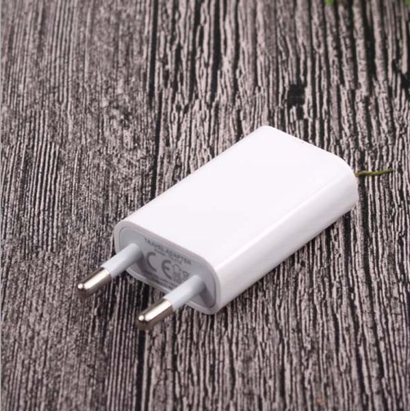 

White Universal USB Power Adapter EU Plug 5V AC Micro Usb Wall Charger For Phone 5s 6s For LG HTC phone Adaptador Usb