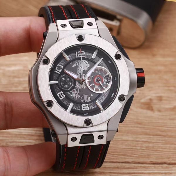 

Men luxury fa hion watch 904l tainle teel waterproof o quartz leather trap wri twatch for male