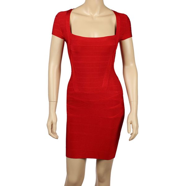 

spandex rayon bandage платья новые короткие рукава оumumn женщины вечеринки платья с шея сексуальные одиночные платья красный, White;black