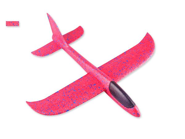 

Hand Launch Throwing Glider Aircraft Inertial Foam EVA Airplane Toy Plane Model Outdoor Fun Sports Plane Model Interesting Toys 48cm 010