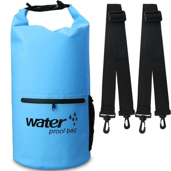 

10l 20l swimming waterproof bags storage dry sack bag for canoe kayak rafting outdoor sport bags travel kit equipment