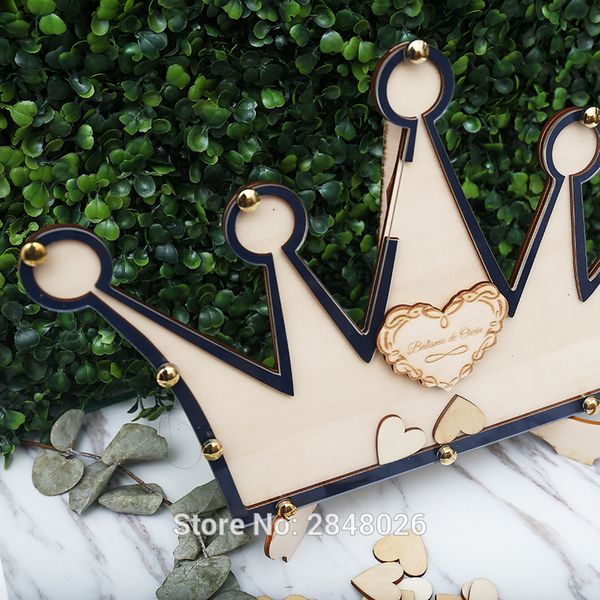 2019 Rustic Wooden Wedding Crown Guest Book Drop Box Baptism Guest 2019 Rustic Wooden Wedding Crown Guest Book Drop Box Baptism Guest