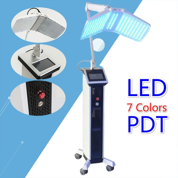 

manufacturer direct sale hight quality pdt led light therapy beauty machine with red/blue/yellow/green lights high power beauty instrument