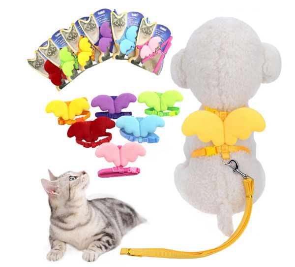 

смазливая мягкий щенок поводка кошачий костюм pet крыло прогулка ткань pet продукт подружка собаки собаки регулируемая