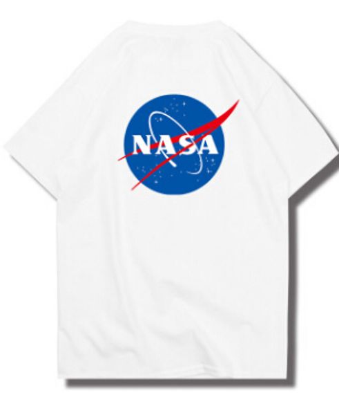 

NASA Tshirts Men Young Boy Tops Summer Casual Fashion Tee MA1 Style Tshirt