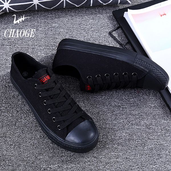 

2018 men and women with the new version of all black shoes sports walking student lace shoes with 10
