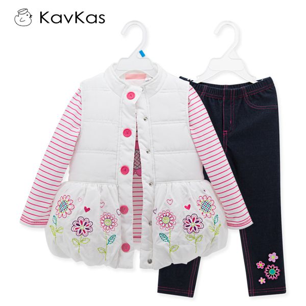 

2018 kids girls clothes floral printed warm roupas infantis menino autumn sets for girls children girl winter clothes ropa mujer, White