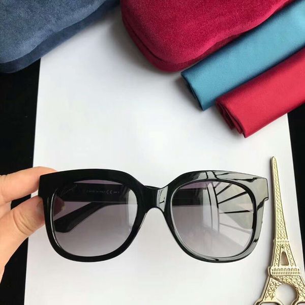 

fashion 3757/f/s square pilot sunglasses black strip 3757s sonnenbrille eyewear outdoor summer sun glasses new with box, White;black