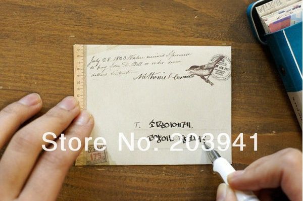 

240pcs/lot vintage european style cute mini envelopes vintage european style for card scrapbooking gift