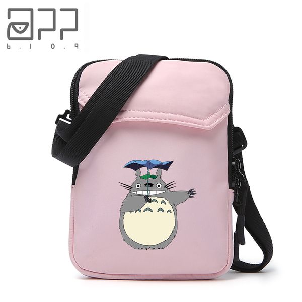 

app blog brand multifunction women fashion cute totoro phone travel money bags fanny bags for teenager feminina mujer girl boys