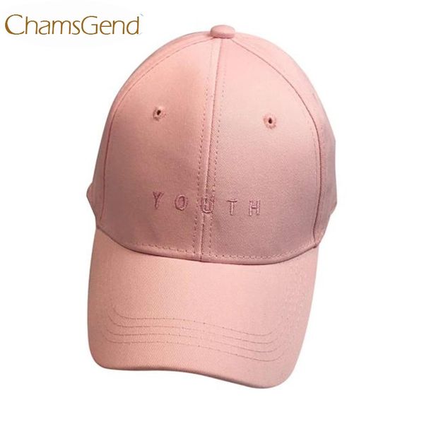 

chamsgend hat newly design pink youth letter hat women men baseball caps #0801, Blue;gray