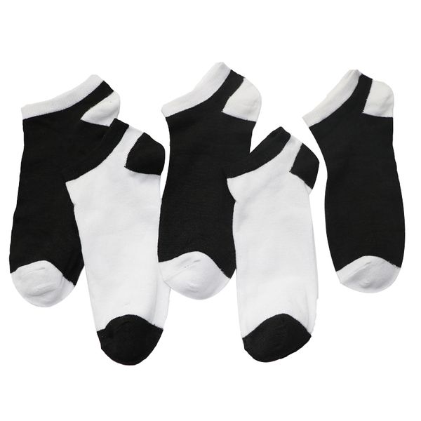 

5pairs casual socks male for four seasons shallow mouth men's socks short white grey black for male meias chaussette