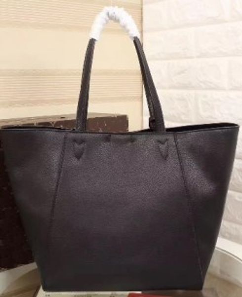 

luxury womens real handbag leather casual single bag shoulder totes m42291 big size lockme large mother43*28*17cm for totes shopping v pqgj, Red;black