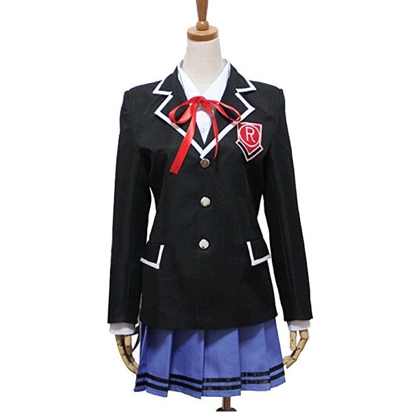 

datealive cosplay costume yatogami tohka uniform halloween uniform, Black