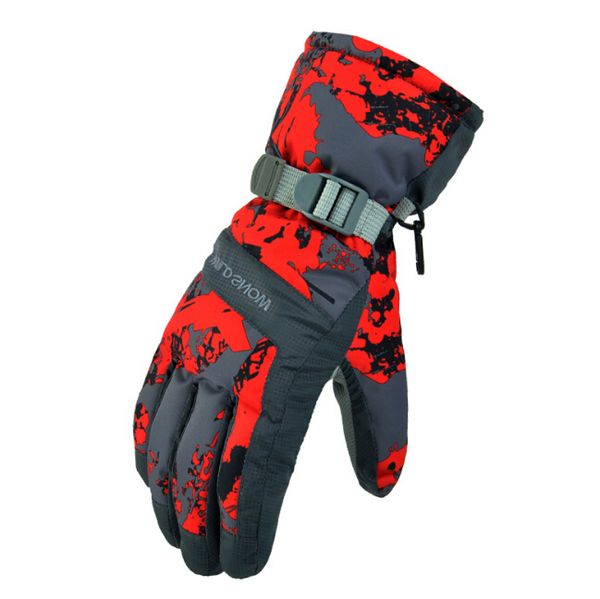 

ski gloves wholesale winter thick warm outdoor waterproof and windproof breathable riding gloves
