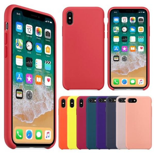 

Have LOGO Original Official Silicone Case For iPhone 7 Case For iPhone X XS XR Max Phone Cover For Apple iPhone 6 6s 7 8 Plus Accessories