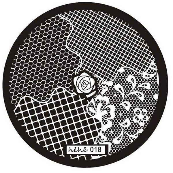 

new hehe series nail art image stamp stamping plates manicure template, White