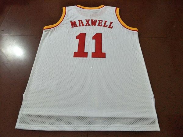 

Vintage 11 vernon maxwell b aketball red jer ey ize 4xlor cu tom any name or number jer ey