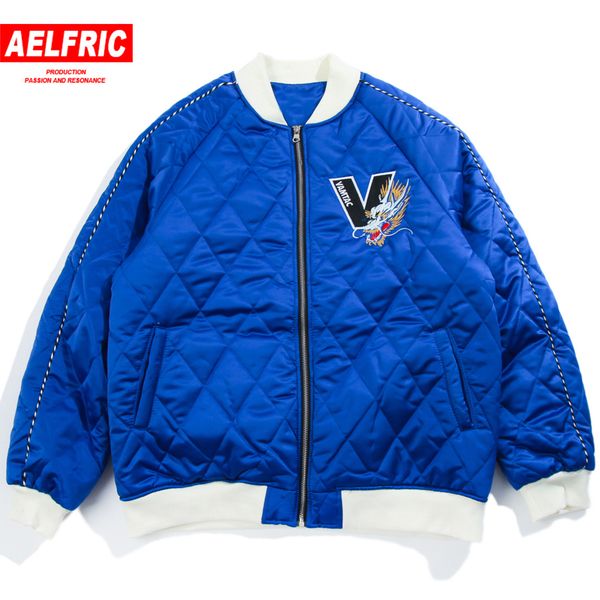 

2018 winter jacket men hip hop parka hombre jacket coat mens clothing parkas cotton chinese dragon embroidery streetwear mt33, Black